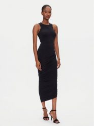 Wolford Sukienka koktajlowa Crescent Drape 57183 Czarny Slim Fit. Czarne sukienki damskie Wolford, bez wzorów, z syntetyku, wizytowe, bez ramiączek. Za 1,069.00 zł.
