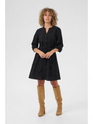 Cream Sukienka w kolorze czarnym rozmiar: 34. Czarne sukienki damskie Cream, bez wzorów, z bawełny, bez ramiączek. Za 173.99 zł.