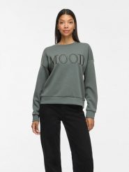 Vila Bluza "Reflect" w kolorze zielonym rozmiar: L. Zielone bluzy damskie Vila, l, bez wzorów, bez kaptura. Za 149.95 zł.