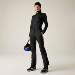 Shrink Damskie spodnie narciarskie. Czarne spodnie sportowe damskie Dare 2b, na zimę, bez wzorów, narciarskie. Za 299.99 zł.