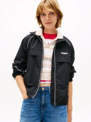 Tommy Jeans Kurtka Kobiety czarny, XS. Czarne kurtki damskie Tommy Jeans, xs, bez wzorów, z jeansu, bez kaptura. Za 429.95 zł.