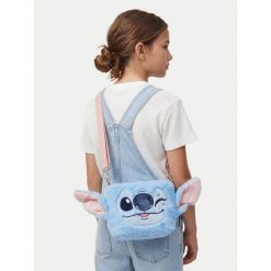 Torebka Disney Classics. Niebieskie listonoszki damskie Disney Classics, bez wzorów, bez dodatków. Za 79.99 zł.