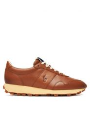 Polo Ralph Lauren Sneakersy Prl Trail125 Sk Ltl 804956685001 Brązowy. Brązowe obuwie sportowe damskie Polo Ralph Lauren, ze skóry, bez zapięcia. Za 739.99 zł.