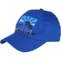 Czapka z daszkiem dla dorosłych Regatta Cuyler III. Niebieskie czapki z daszkiem damskie Regatta, bez wzorów, z bawełny. Za 52.00 zł.
