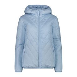 Damska kurtka z kapturem CMP. Niebieskie kurtki damskie CMP, xs, bez wzorów, z puchu, z kapturem. Za 508.50 zł.