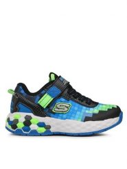 Skechers Sneakersy Mega-Craft 2.0 402204L/BBLM Czarny. Czarne buty sportowe chłopięce Skechers, z materiału, bez zapięcia. Za 219.99 zł.