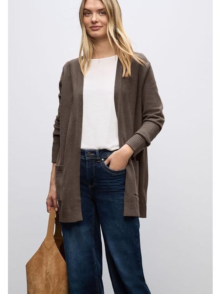 Cecil Kardigan w kolorze brązowym rozmiar: 36. Brązowe kardigany damskie Cecil, bez wzorów. Za 122.38 zł.