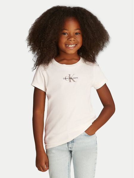 Calvin Klein Jeans Komplet t-shirtów Monologo IG0IG02860 Kolorowy Slim Fit. Koszulki i t-shirty dziewczęce Calvin Klein Jeans, bez wzorów, z bawełny, bez kołnierzyka, bez ramiączek. Za 99.99 zł.