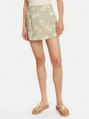 RVCA Spódnica mini Reform 23B141501 Zielony Regular Fit. Zielone spódnice damskie RVCA, s, bez wzorów, z bawełny, mini. Za 179.99 zł.