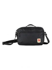 Saszetka Fjallraven High Coast Crossbody - black. Czarne nerki i saszetki damskie Fjällräven, bez wzorów, z poliamidu. Za 249.99 zł.