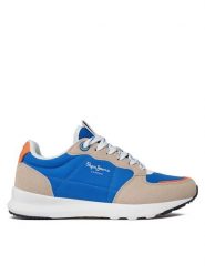Pepe Jeans Sneakersy York Mix B PBS30561 Niebieski. Niebieskie buty sportowe chłopięce Pepe Jeans, z jeansu, bez zapięcia. Za 269.99 zł.