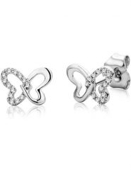 Revoni Złote kolczyki-wkrętki z diamentami rozmiar: onesize. Szare kolczyki damskie Revoni, z diamentem, złote. Za 817.99 zł.