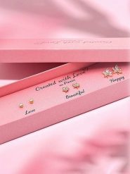 Created with Love 3-częściowy zestaw kolczyków-wkrętek "Sun" z cyrkoniami rozmiar: onesize. Żółte kolczyki damskie Created with Love, z cyrkonią, z mosiądzu. Za 56.99 zł.