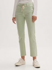 OPUS Dżinsy "Louis" - Regular fit - w kolorze jasnozielonym rozmiar: 38/L28. Zielone jeansy damskie Opus. Za 136.13 zł.