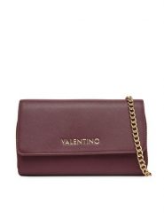 Valentino Torebka Zero Pre VPS7B3212 Bordowy. Czerwone torebki wieczorowe damskie Valentino, bez wzorów, ze skóry, bez dodatków. Za 279.99 zł.