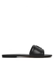 Marc Jacobs Klapki 2P5FSA001F12 Czarny. Czarne klapki damskie Marc Jacobs, bez wzorów, ze skóry, bez obcasa, bez zapięcia. Za 799.99 zł.