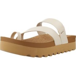 Sandały REEF VISTA HI LAYLA Beżowy. Brązowe sandały damskie Reef, bez wzorów, z syntetyku, bez obcasa, bez zapięcia. Za 275.99 zł.
