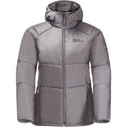 Kurtka uniwersalna damska Jack Wolfskin 12072212174. Niebieskie kurtki damskie Jack Wolfskin, na zimę, uniwersalny, bez wzorów, z materiału, z kapturem. Za 549.99 zł.