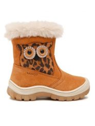 Lasocki Kids Kozaki CI12-2693-16 Brązowy. Brązowe kozaki dziewczęce Lasocki Kids, bez wzorów, ze skóry, bez obcasa, bez zapięcia. Za 139.99 zł.