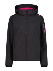 CMP Kurtka softshellowa w kolorze czarnym rozmiar: 36. Czarne kurtki sportowe damskie CMP, m, bez wzorów, bez kaptura. Za 175.26 zł.