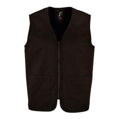 Kurtka Wallace Dla Dorosłych Unisex. Czarne kurtki damskie SOL'S, m, bez wzorów, z bawełny, bez kaptura. Za 120.99 zł.