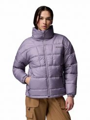 Columbia Kurtka zimowa "Pike Lake" w kolorze fioletowym rozmiar: L. Różowe kurtki damskie Columbia, na zimę, l, bez wzorów, z puchu, bez kaptura. Za 379.95 zł.