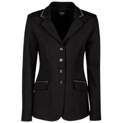Damska kurtka konkursowa Harry's Horse Pirouette. Czarne kurtki damskie HARRYS HORSE, s, bez wzorów, bez kaptura. Za 479.50 zł.