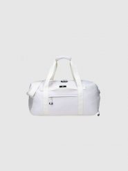 4F Torba sportowa (30 L) z kieszenią na obuwie - biała Uniwersalny. Białe torby sportowe 4F, bez wzorów, z syntetyku. W wyprzedaży za 139.99 zł.