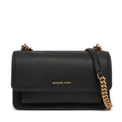 Torebka MICHAEL Michael Kors. Czarne torebki wieczorowe damskie MICHAEL Michael Kors, bez wzorów, bez dodatków. Za 759.99 zł.