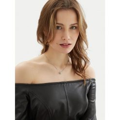 Naszyjnik Guess. Szare naszyjniki damskie Guess, srebrne. Za 259.99 zł.