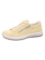 Legero Skórzane sneakersy "Tanaro 5.0" w kolorze żółtym rozmiar: 40. Żółte obuwie sportowe damskie Legero, bez zapięcia. Za 237.17 zł.