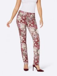 WITT WEIDEN Dżinsy - Slim fit - w kolorze czerwonym rozmiar: W21. Czerwone jeansy damskie WITT WEIDEN. Za 78.99 zł.