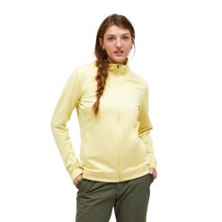 Bluza Peak Performance damska Rider Tech Zip Jacket żółta - M. Żółte bluzy damskie Peak Performance, m, bez wzorów, bez kaptura. W wyprzedaży za 599.00 zł.