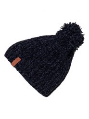 Protest Czapka "Snug" w kolorze granatowym rozmiar: 57 cm. Niebieskie czapki damskie Protest, bez wzorów, ze splotem. Za 69.25 zł.
