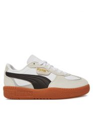 Puma Sneakersy Palermo Moda Jr 398855 01 Biały. Białe trampki dziewczęce Puma, bez wzorów, ze skóry, bez zapięcia. Za 209.99 zł.