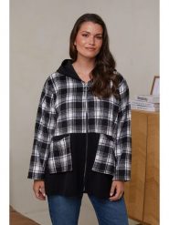 Curvy Lady Bluza w kolorze czarnym rozmiar: 40/42. Czarne bluzy damskie Curvy Lady, bez wzorów, bez kaptura. Za 128.25 zł.