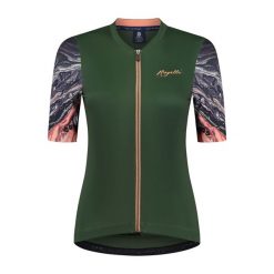 Koszulka rowerowa damska Rogelli Liquid. Czarne koszulki damskie Rogelli, l, bez wzorów, bez kołnierzyka, bez ramiączek. Za 214.00 zł.