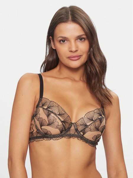 Undress Code Biustonosz z fiszbiną Lost Paradise 449 Czarny. Czarne biustonosze Undress Code, bez wzorów, z syntetyku. Za 219.99 zł.