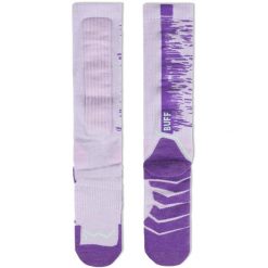 Skarpetki Buff MERINO HW OVER THE CALF SOCKS HWO2 LILAC ICE. Fioletowe skarpetki damskie Buff, bez wzorów, z elastanu. Za 159.90 zł.