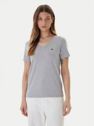 Calvin Klein Jeans T-Shirt Archive LV047B205G Szary Regular Fit. Szare t-shirty damskie Calvin Klein Jeans, m, bez wzorów, z bawełny, bez kołnierzyka. Za 149.99 zł.