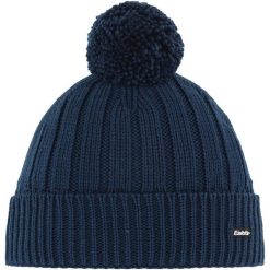 Czapka Eisbar Ayo Pompon MÜ. Niebieskie czapki damskie Eisbär, bez wzorów. W wyprzedaży za 172.43 zł.