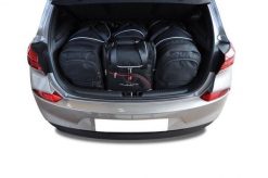 Torby Do Bagażnika Hyundai I30 Hatchback 2017+ 4Szt Kjust. Czarne torby podróżne KJUST, bez wzorów, z kauczuku. Za 1,214.00 zł.
