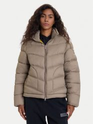 Napapijri Kurtka zimowa A-Ega NP0A88XD Szary Regular Fit. Szare kurtki damskie Napapijri, na zimę, xs, bez wzorów, z syntetyku, bez kaptura. Za 969.99 zł.