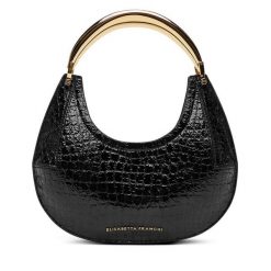 Torebka Elisabetta Franchi. Czarne torebki klasyczne damskie Elisabetta Franchi, bez dodatków. Za 1,909.00 zł.