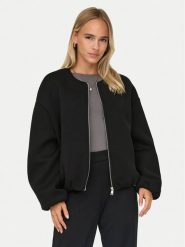 ONLY Bluza Ellie 15344567 Czarny Regular Fit. Czarne bluzy damskie Only, xl, bez wzorów, z syntetyku, bez kaptura. Za 229.99 zł.