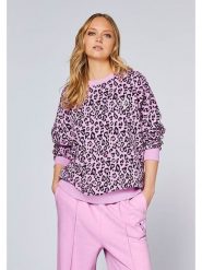 Chiemsee Bluza w kolorze jasnoróżowo-czarnym rozmiar: S. Różowe bluzy damskie Chiemsee, s, bez wzorów, z bawełny, bez kaptura. Za 149.95 zł.