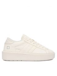 D.A.T.E. Sneakersy Hill Low Fur Platform W431-HPF-MN Écru. Obuwie sportowe damskie D.A.T.E., ze skóry, bez zapięcia. Za 1,049.00 zł.