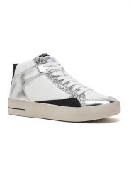 Sixth Sens Sneakersy w kolorze srebrno-białym rozmiar: 39. Białe obuwie sportowe damskie Sixth Sens, bez zapięcia. Za 188.85 zł.