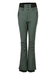 Peak Mountain Softshellowe spodnie narciarskie "Adora" w kolorze khaki rozmiar: XL. Brązowe spodnie dresowe damskie Peak Mountain, m, bez wzorów. Za 309.65 zł.