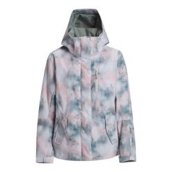 Kurtka śnieżna dla Kobiety ROXY JETTY Niebieski. Niebieskie kurtki damskie Roxy, na zimę, bez wzorów, bez kaptura. Za 669.99 zł.